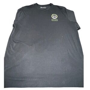 Under Armour Freedom By Land Bulldog Tank Graphic T-Shirt Mens XL Black HeatGear